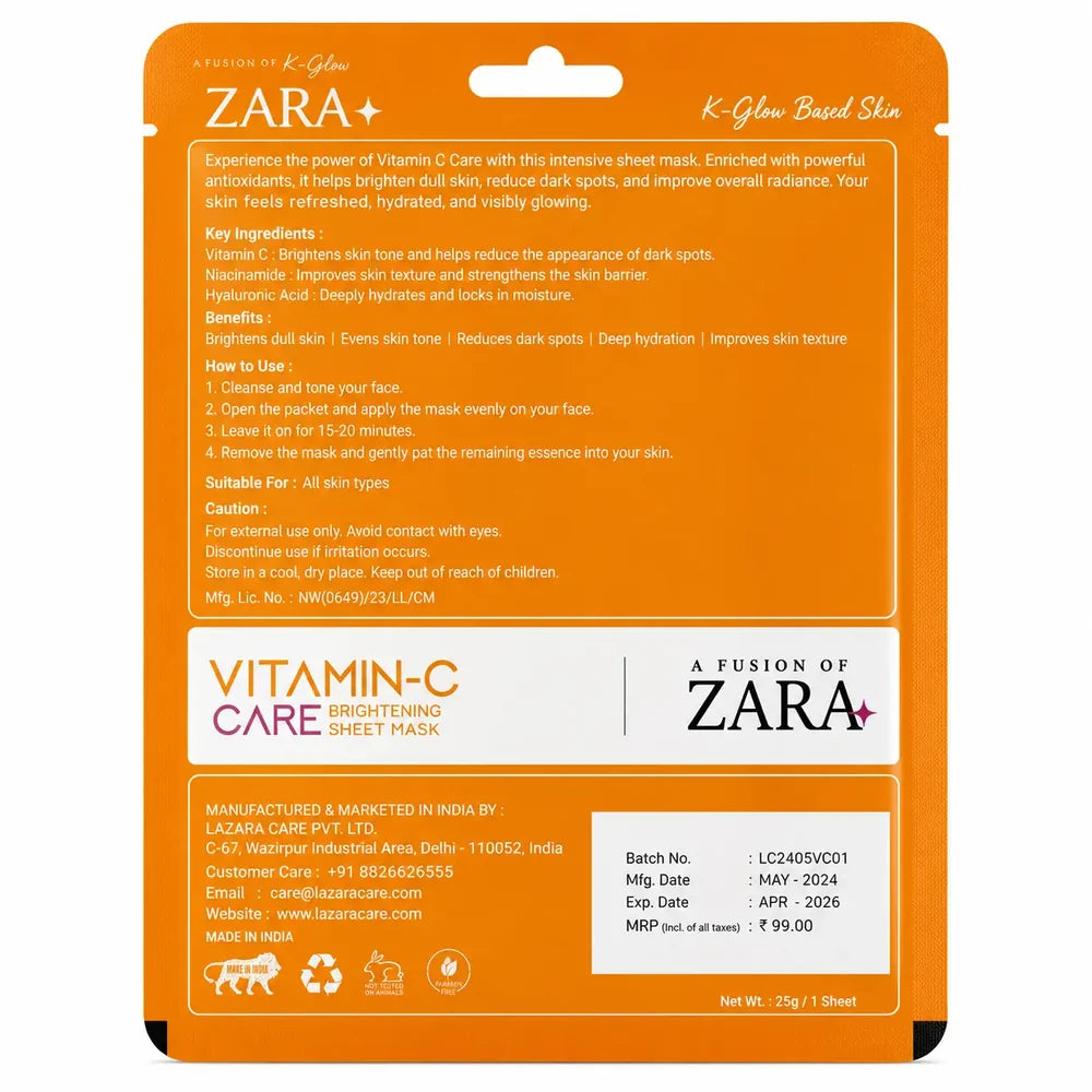 ATISUNDAR ZARA Vitamin-C Care 6 Steps Facial