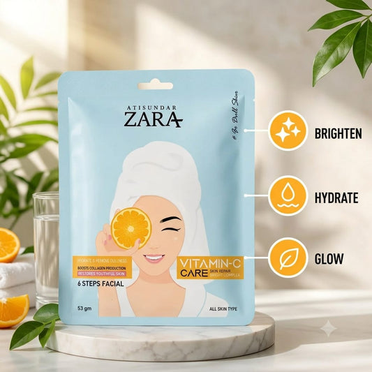 ATISUNDAR ZARA Vitamin-C Care 6 Steps Facial