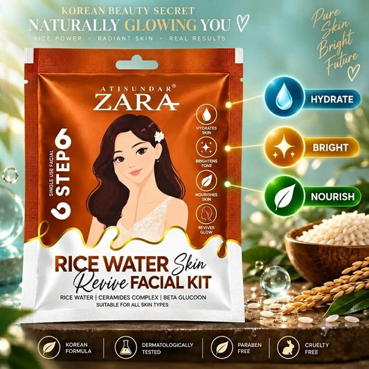 ZARA Rice Water Facial Kit