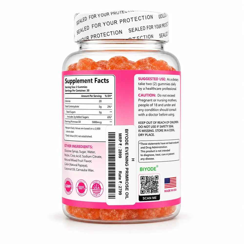 BIYIODÉ Primrose Oil Gummies