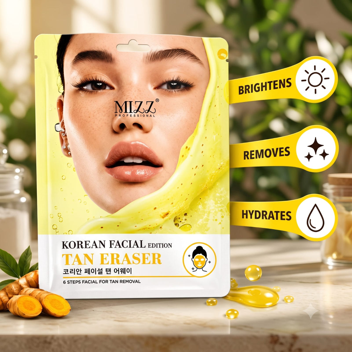 Korean Tan Eraser Facial Kit